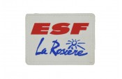 Écusson personnalisés PVC ESF la Rozière