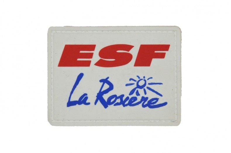 Écusson personnalisés PVC ESF la Rozière