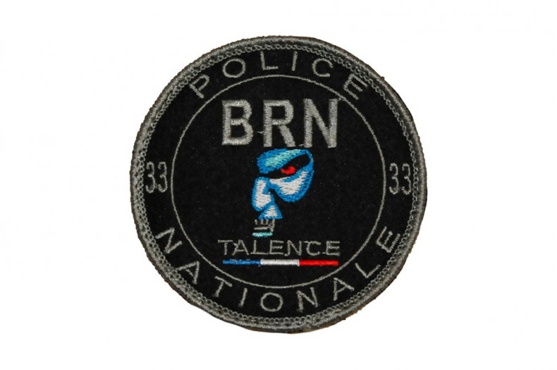 Écussons brodés de la police nationale