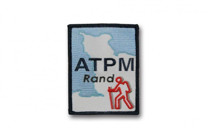 Écussons brodés rectangulaires pour le club de rando ATPM